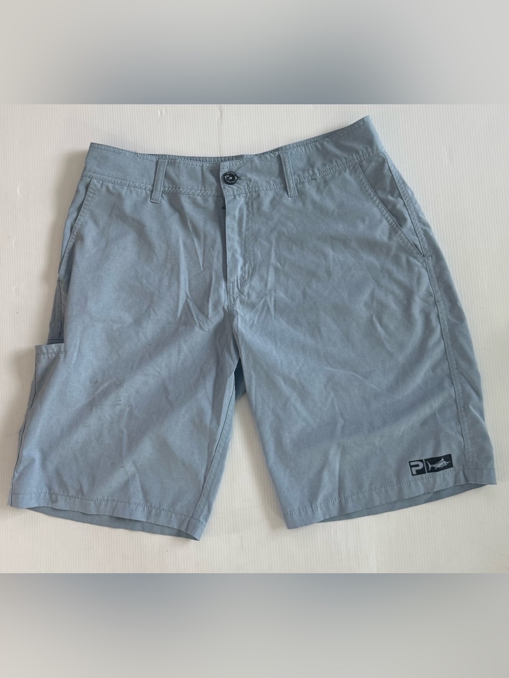 Pelagic Deep Sea Hybrid Shorts Mens 32 Blue Fishing Boardshorts Performance